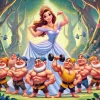 DALL·E 2025-03-11 10.34.17 - A Disney-style illustration of a beautiful princess surrounded b...webp