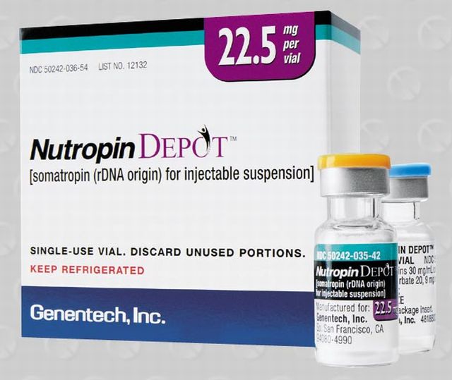 Nutropin Depot - гормон роста человека (hGH)
