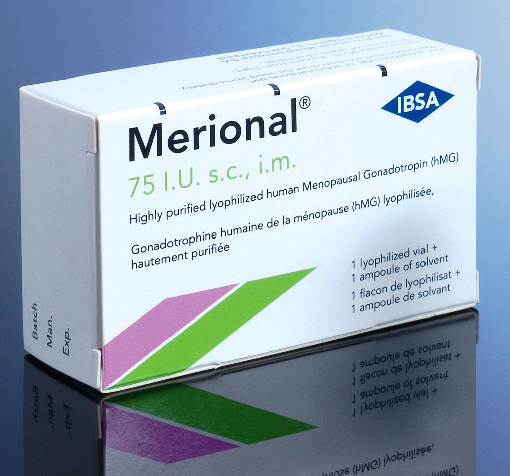 Мериональ - человеческий менопаузальный гонадотропин (чМГ)