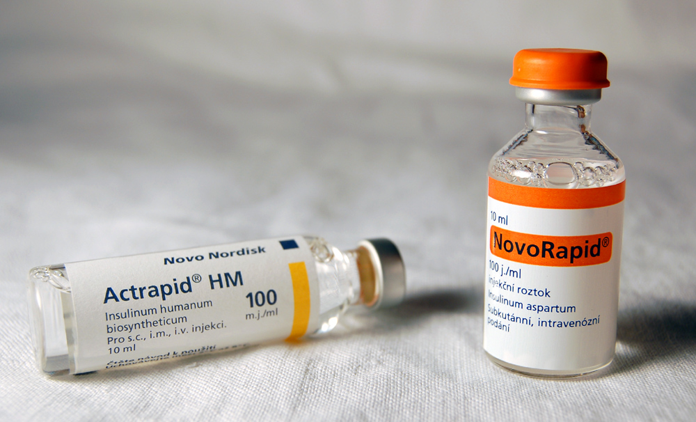 Insulin (Actrapid and NovoRapid)