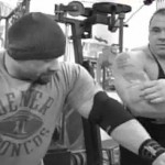 David Jacobs training with IFBB pro bodybuilder Branch Warren