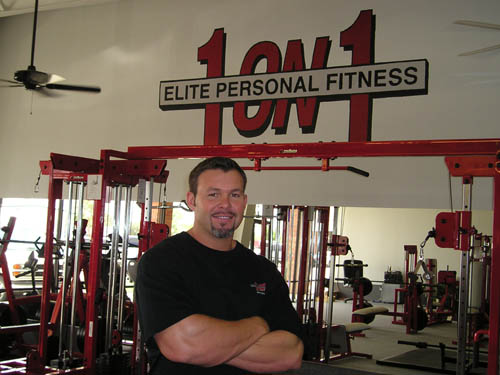 Kelly Blair owner of 1-on-1 Elite Personal Training