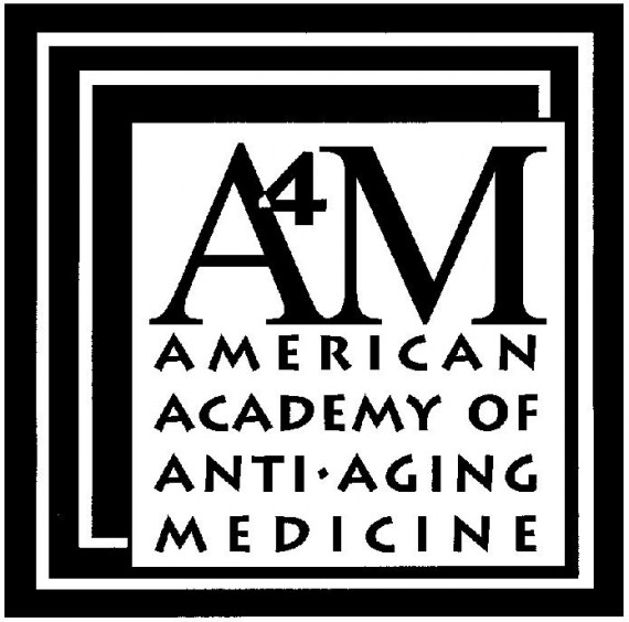 American Academy of Anti-Aging Medicine (A4M)  and human growth hormone (hGH) and testosterone