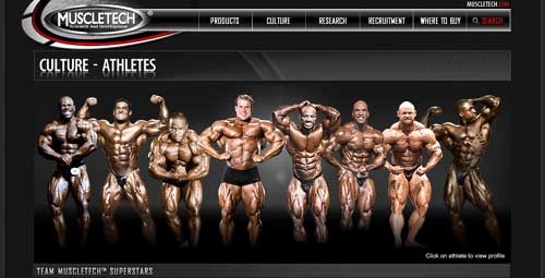 Muscletech Sponsored Athletes