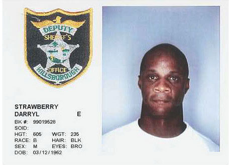 Darryl Strawberry mugshot