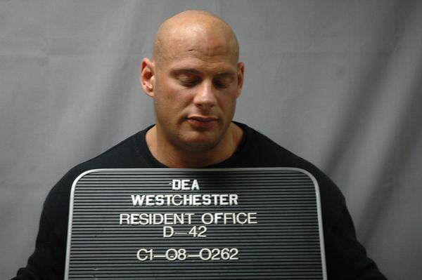 Actor Scott Siegel of "The Wrestler" was arrested on steroid distribution charges.