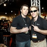 Chael Sonnen and Donovan Craig of Fight! Magazine, Photo: Isaac Hinds / Lift Studios