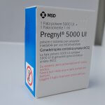 hCG human chorionic gonadotropin