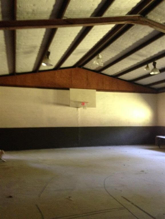 Basketball gym (posted by Realtor.com)