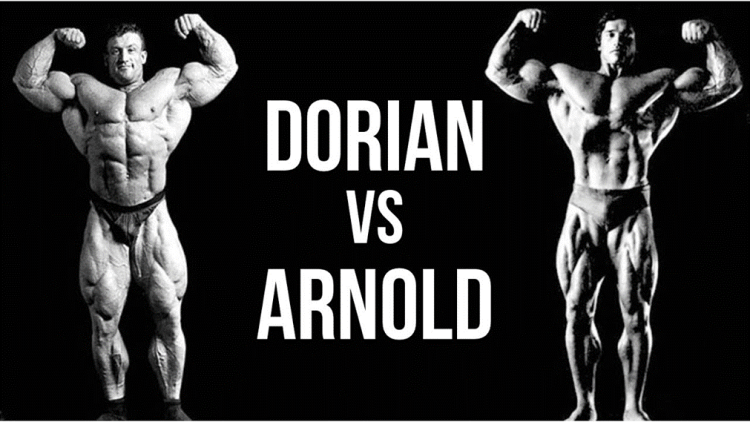 Dorian Yates vs Arnold Schwarzenegger