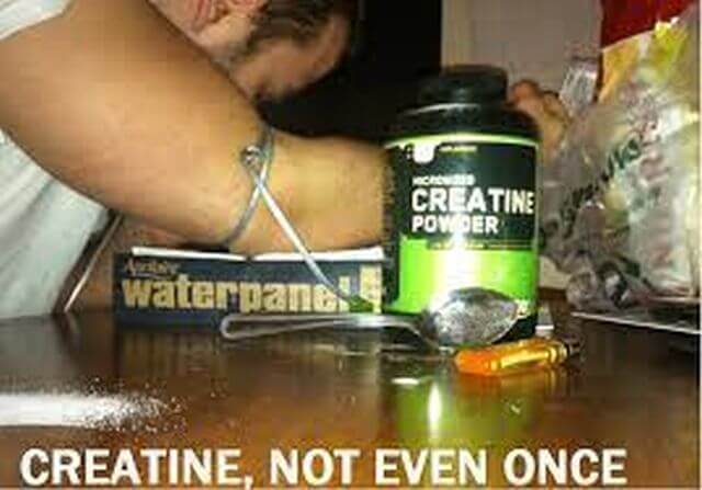 Creatine not even once