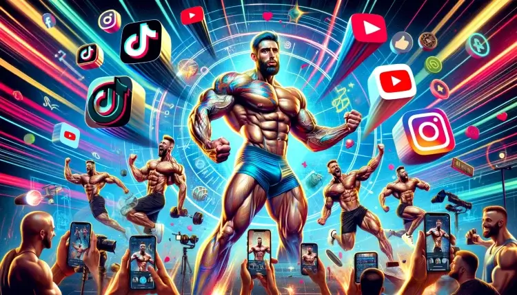 Fitness influencers on social media