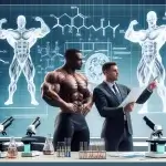 Bodybuilders and researchers discussing estrogen-related health concerns