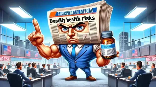 Mainstream media blames anabolic steroids for cancer
