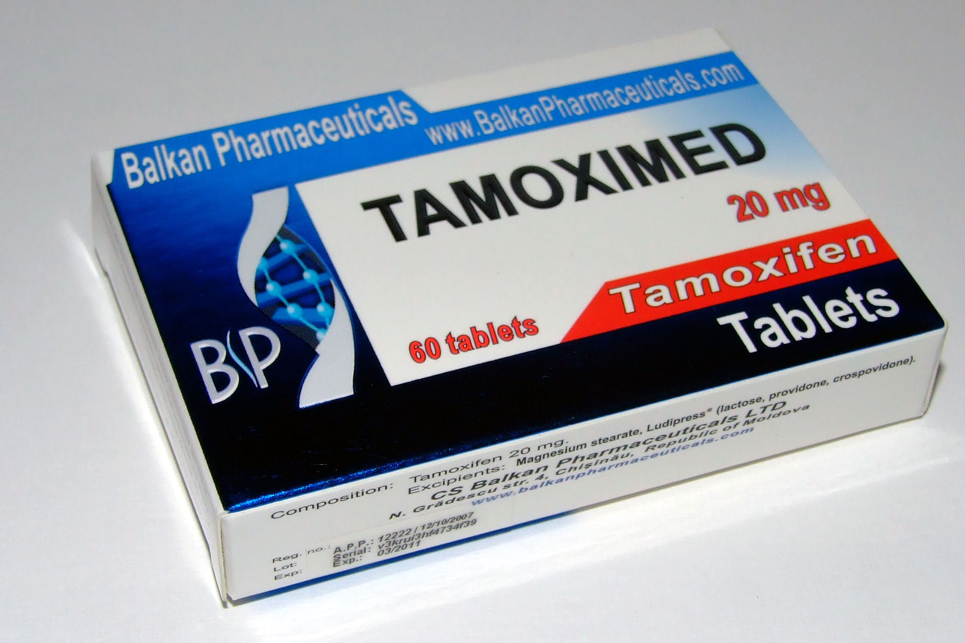 Нолвадекс, также известный как Тамоксифен - Balkan Pharmaceuticals Tamoximed